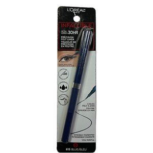 L'Oreal Paris Infallible Grip Precision Felt Tip Waterproof Eyeliner 615 Blue